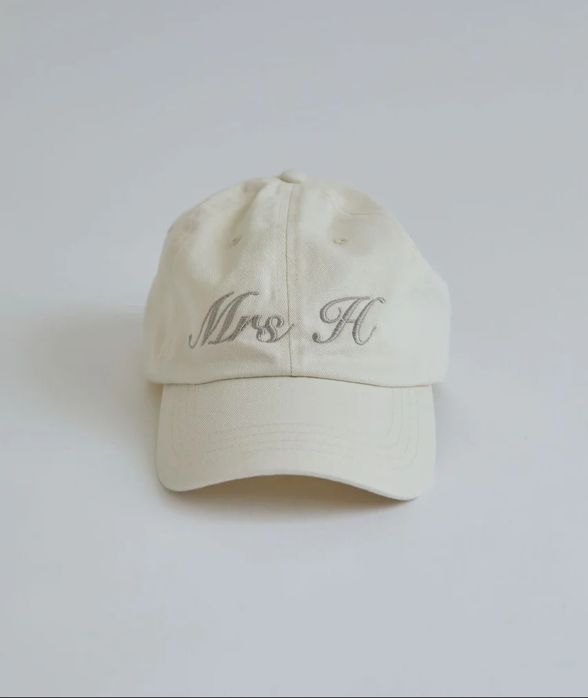 Personalised Mrs Cap